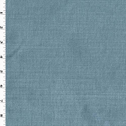 Faded Winter Teal Textured Brushed Canvas Decorating Fabric DFW57874