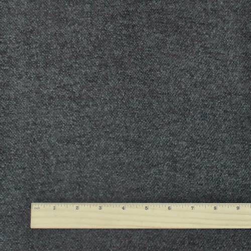 *7/8 YD PC--Gray Wool Blend Brushed Herringbone Jacketing