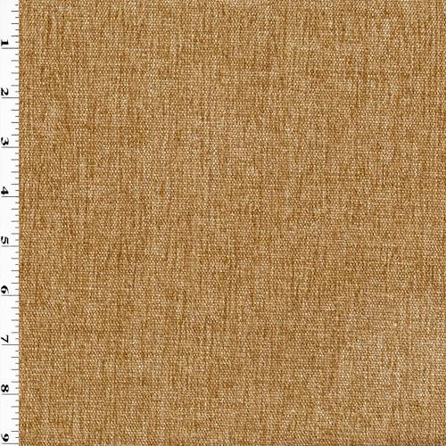 *1 5/8 YD PC--Honey Beige Chenille Woven Home Decorating Fabric DFWX0841-X