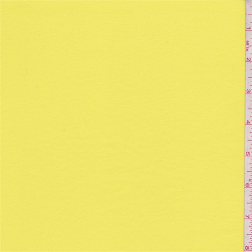 *1 3/4 YD PC--Lemon Sueded Crepe de Chine