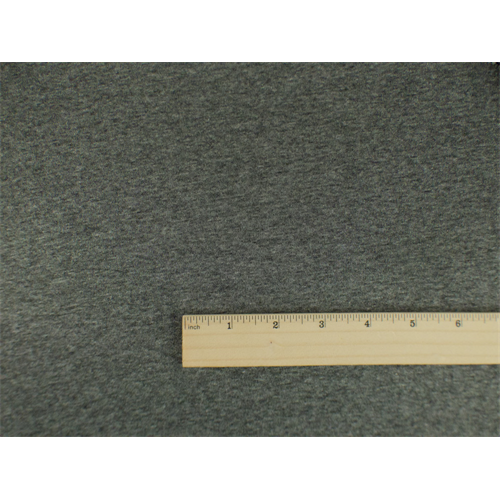 *2 1/2 YD PC--Black/Grey Wool Blend Double Cloth Jacketing