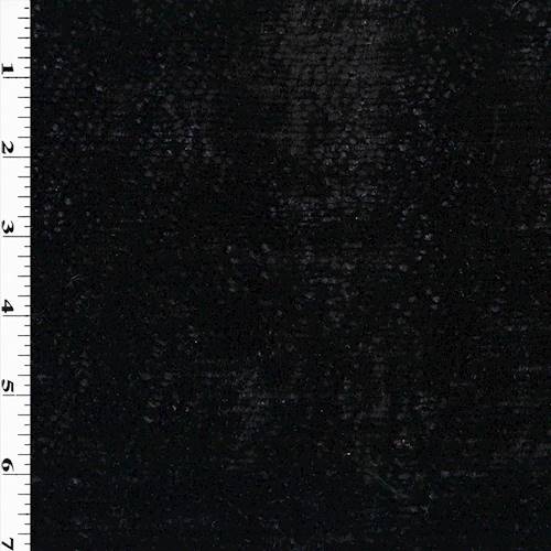 Mystic Black Textured Chenille Home Decorating Fabric DFW57913