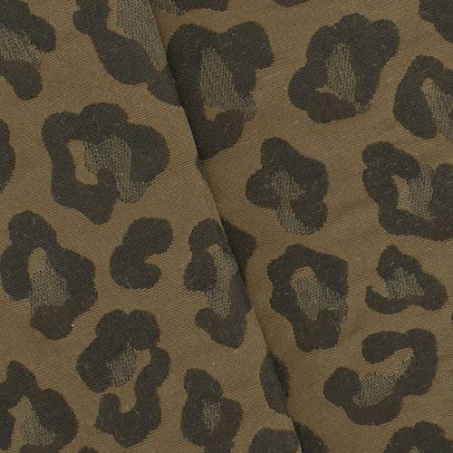 Java/Brown Cheetah Double Jacquard Home Decorating Fabric DFW57939