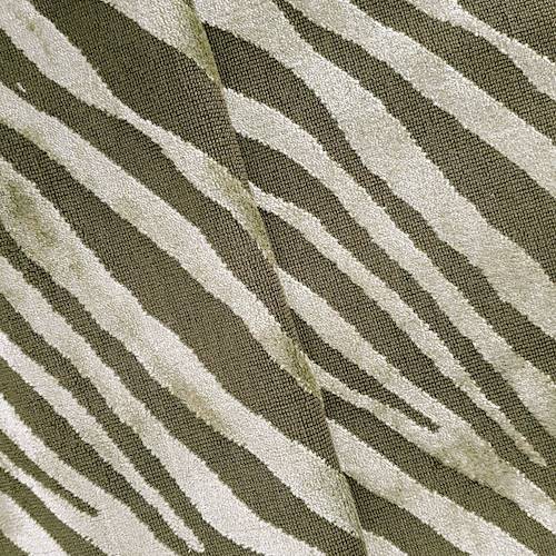 Brown/Taupe Zebra Velvet Pile Woven Decorating Fabric DFW57988