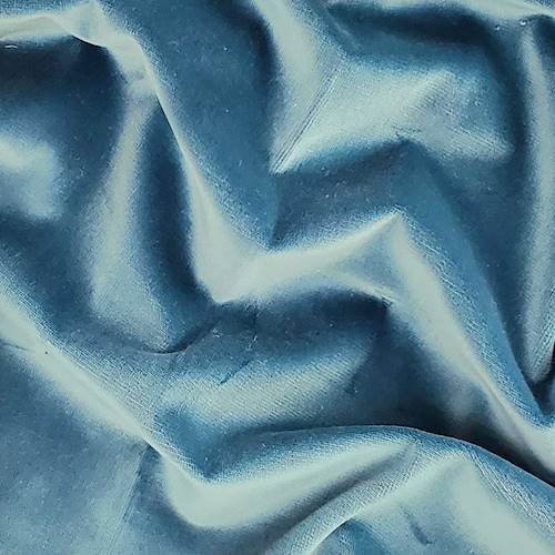 Jay Bird Blue Velvet Home Decorating Fabric DFW58015