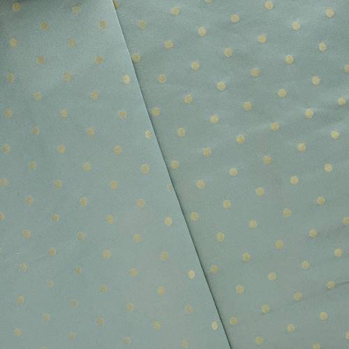 Teal Gray/Taupe Polka Dot Damask Home Decorating Fabric DFW58045