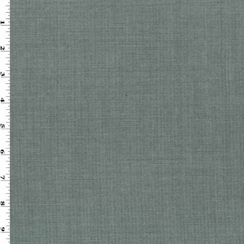 *4 YD PC--Storm Gray Tropical Wool Blend Texture Suiting