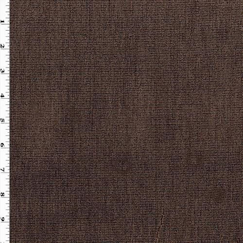 Tobacco Brown Grospoint Textured Decorating Fabric DFW58093