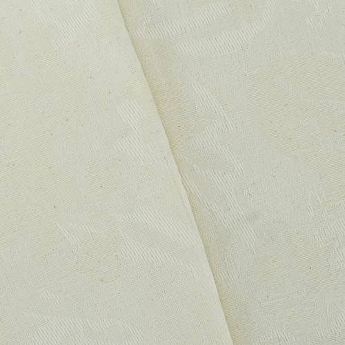 Ceramic Ivory Abstract Floral Jacquard Decorating Fabric DFW58134