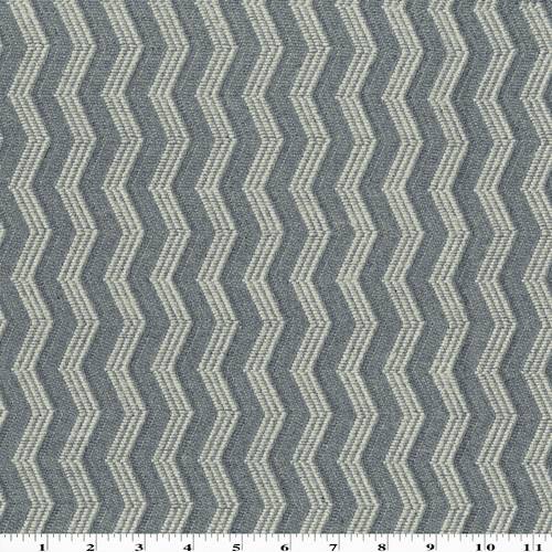 *7 1/2 YD PC--Gray Chevron Jacquard Home Decorating Fabric