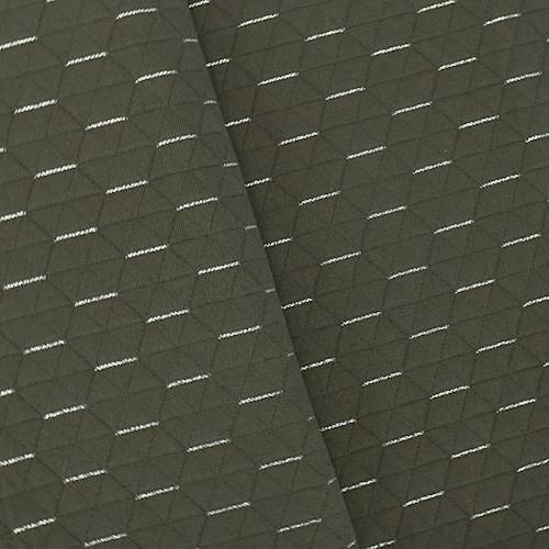 Deep Brown Sparkle Ritz Penthouse Hexagon Decorating Fabric DFW58141