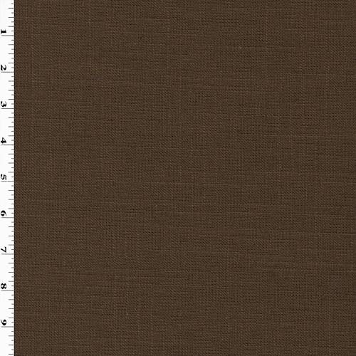 *1 3/8 YD PC--Dark Brown Woven Home Decorating Fabric DFWX1074-X