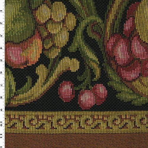 *3 YD PC--Multi-Colored Floral Repeat Tapestry Home Decorating Fabric DFWX1079-X