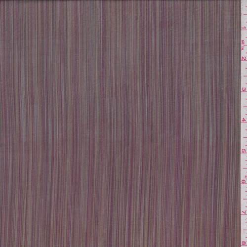 *5/8 YD PC--Berry/Ochre Pinstripe Taffeta