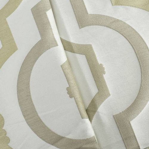 Taupe/Beige Imperial Trellis Jacquard Home Decorating Fabric DFW58209