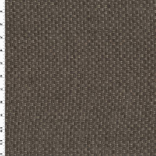 *9 1/2 YD PC--Dark Gray Basket Weave Home Decorating Fabric DFWX1140-X
