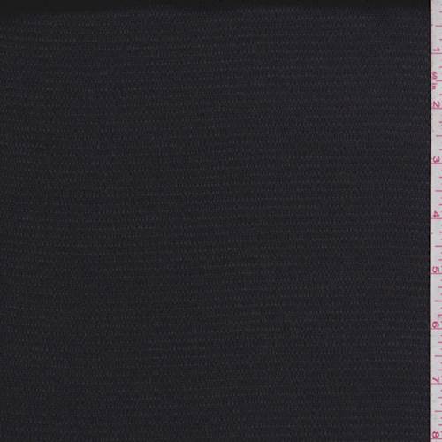 Tuxedo Black Stripe Satin Charmeuse