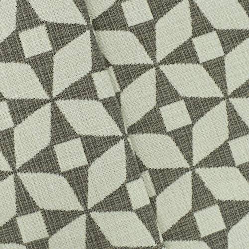 Gray/Ivory Indoor/Outdoor Crest Double Jacquard Decor Fabric DFW58297