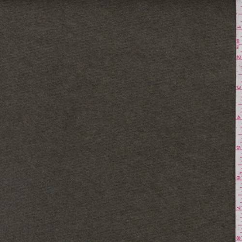 Army Green One Sided Fleece Knit 83212