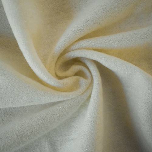 Mineral Beige Wool Blend Sparkle Knit Jacketing 83286