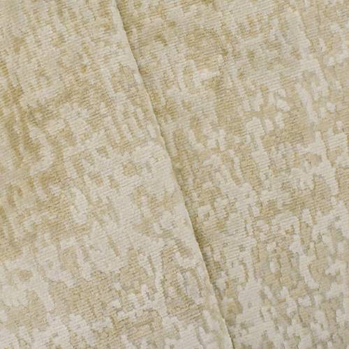 Beige/Pearl Textured Abstract Velvet Jacquard Decor Fabric DFW58373