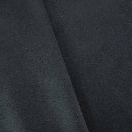 *3 3/8 YD PC--Spider Black Wool Blend Flannel Jacketing