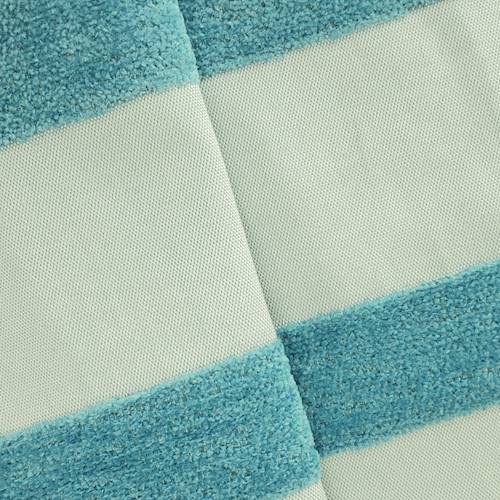 Blue/White Indoor/Outdoor Chenille Stripe Decor Fabric DFW58390