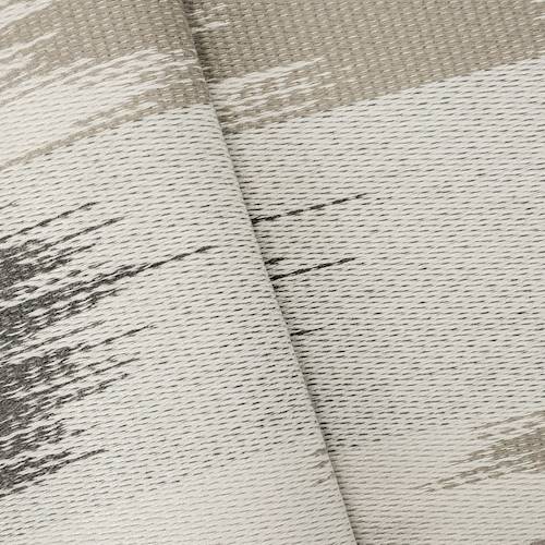 Gray/White Indoor/Outdoor Ikat Jacquard Decorating Fabric DFW58393