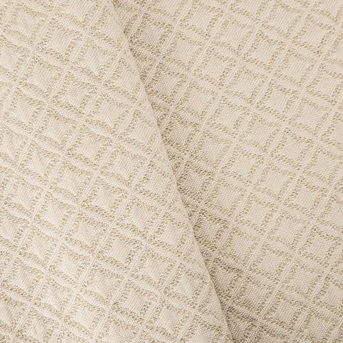 Mist/Beige Indoor/Outdoor Diamond Cloque Decor Fabric DFW58401
