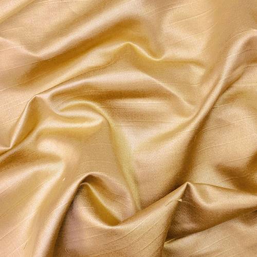 *2 3/4 YD PC -- Sunkissed Golden Beige Slubbed Twill Home Decorating Fabric DFWS0153-S