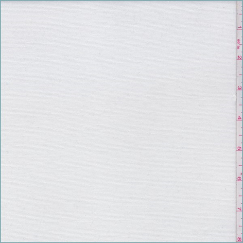*1 1/4 YD PC--Ivory (PFD) Polyester Knit