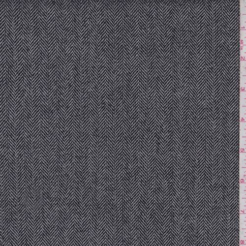 Black/White Herringbone Jacketing 83740