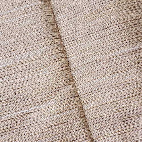 Pearl Beige/Multi Semi-Sheer Textured Stripe Drapery Fabric DFW58459