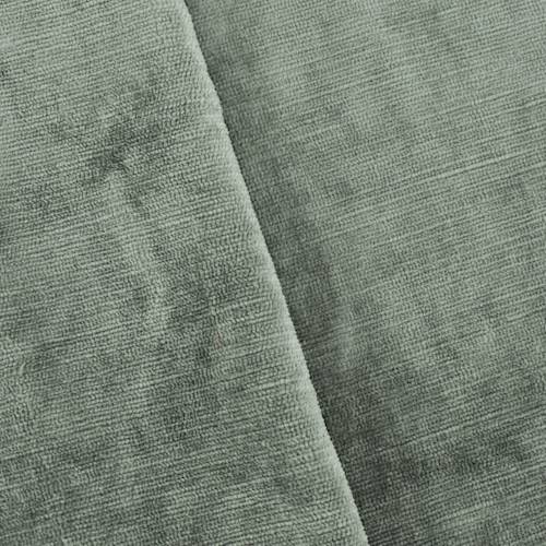 *6 YD PC -- Steel Gray Textured Velvet Home Decorating Fabric DFWX1444-X