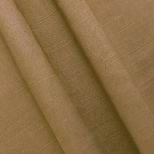 *6 5/8 YD PC -- Luxe Brown Satin-Like Slubbed Woven Home Decorating Fabric DFWX1540-X