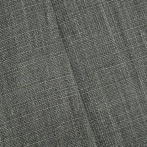 Sketch Gray Linen Slubbed Woven Home Decorating Fabric DFW58533