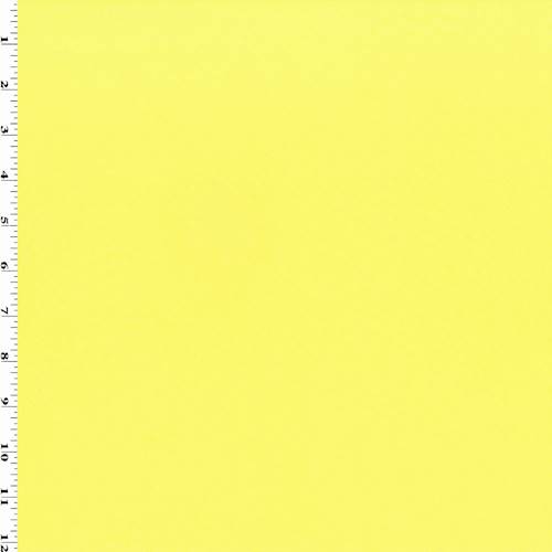 *2 1/2 YD PC--Bright Lemon Yellow Rayon Blend Crepe Satin
