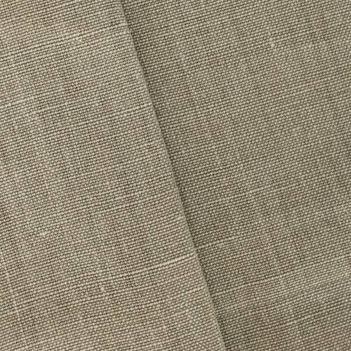 Washed Taupe Beige Linen Slubbed Woven Decorating Fabric DFW58541