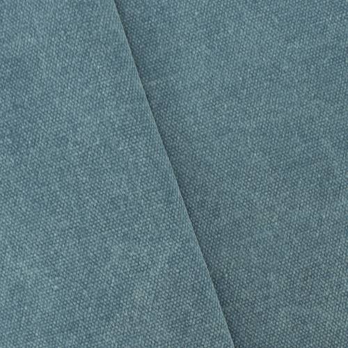 Faded Navy Blue Brushed Cotton Canvas Home Decorating Fabric