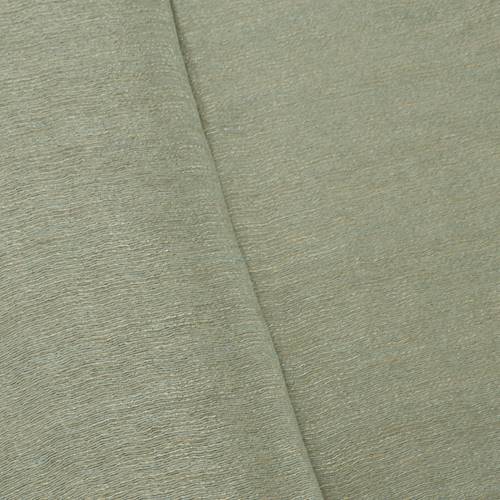 Teal/Taupe Semi-Sheer Stripe Textured Drapery Fabric DFW58644