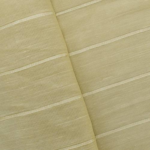 Sunkissed Beige Semi-Sheer Striped Drapery Fabric DFW58653