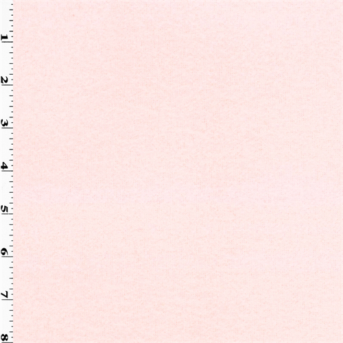 *2 YD PC--Double Sided Sweatshirt Fleece - Light Pink