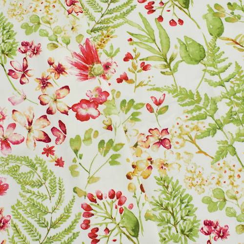 Pink/Multi Covington Floral Printed Twill Decorating Fabric DFW58700