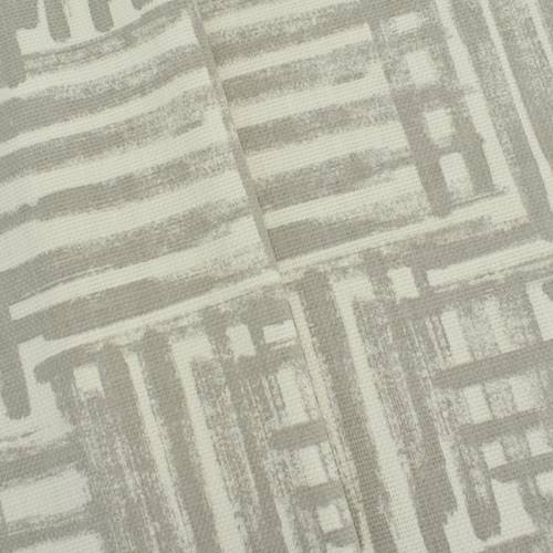 Gray/Ivory P/Kaufmann Brush Print Basketweave Decor Fabric DFW58701