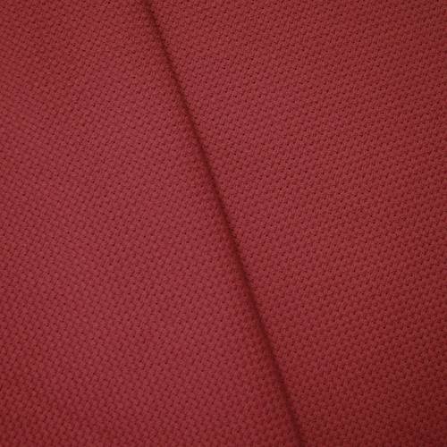 *5 YD PC -- Berry Red Cotton Basketweave Decorating Fabric DFWS0389-S