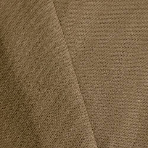 *4 YD PC -- Bean Brown Cotton Pique Home Decorating Fabric DFWS0398-S