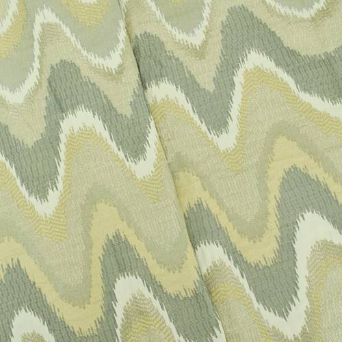 Beige/Gray/White Wave Ikat Matelasse Home Decorating Fabric DFW58755
