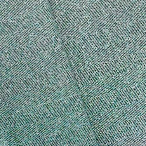 Teal/Gray/White Textured Herringbone Home Decorating Fabric DFW58768
