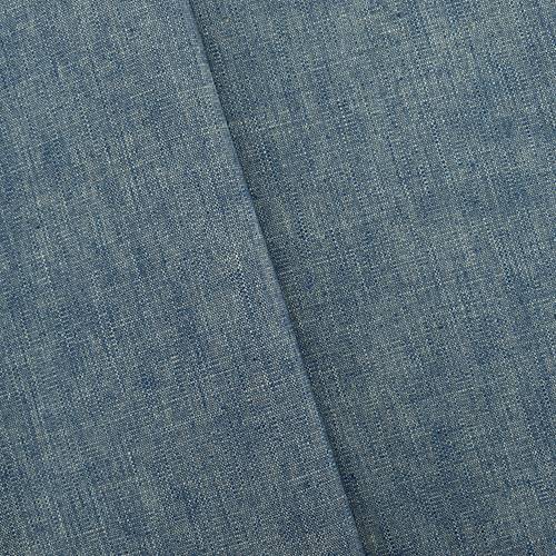 *1 5/8 YD PC--Faded Blue Cotton Selvedge Chambray
