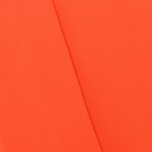 Bright Orange Cotton Bull Denim